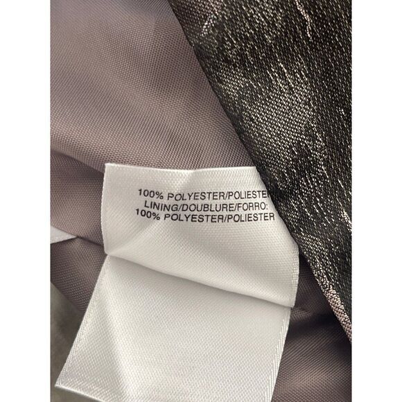 Kasper Women Floral Print Jacquard Blazer Size 10 - Picture 9 of 11